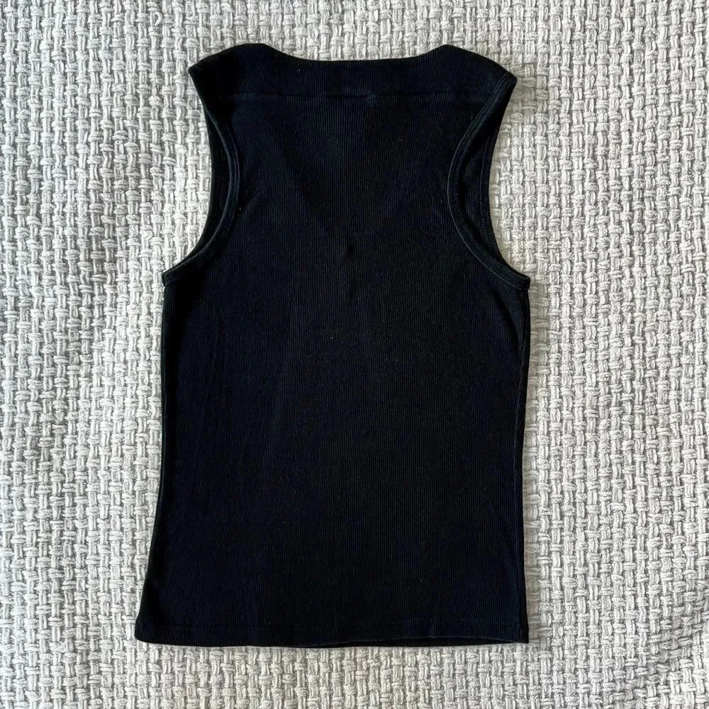 vintage Ribbed Tank Top - Picture 3 of 4